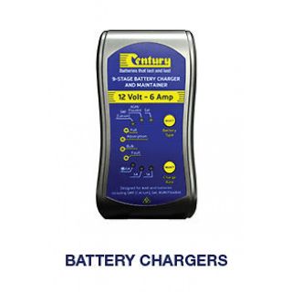 Century CC1206 12V 6Amp 9 Stage Battery Charger And Maintainer